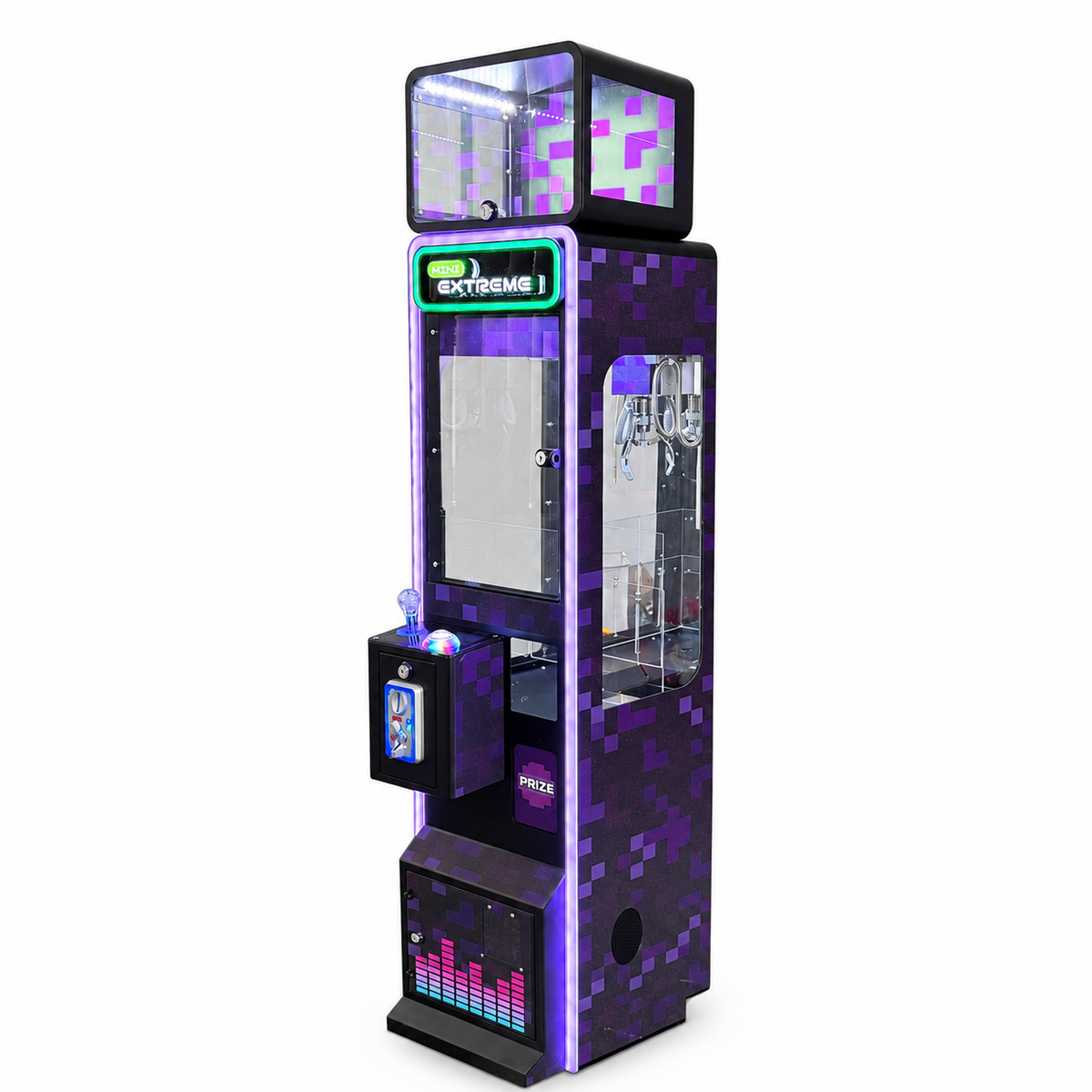 8 Bit Black Mini EXTREME - Super Mini Extreme Claw Machine