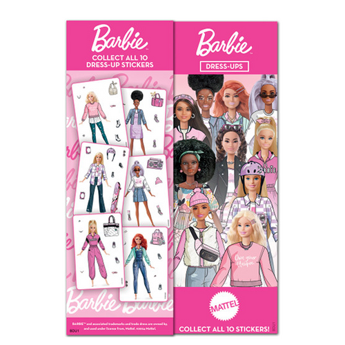 Barbie Dress Up Stickers (300 ct)
