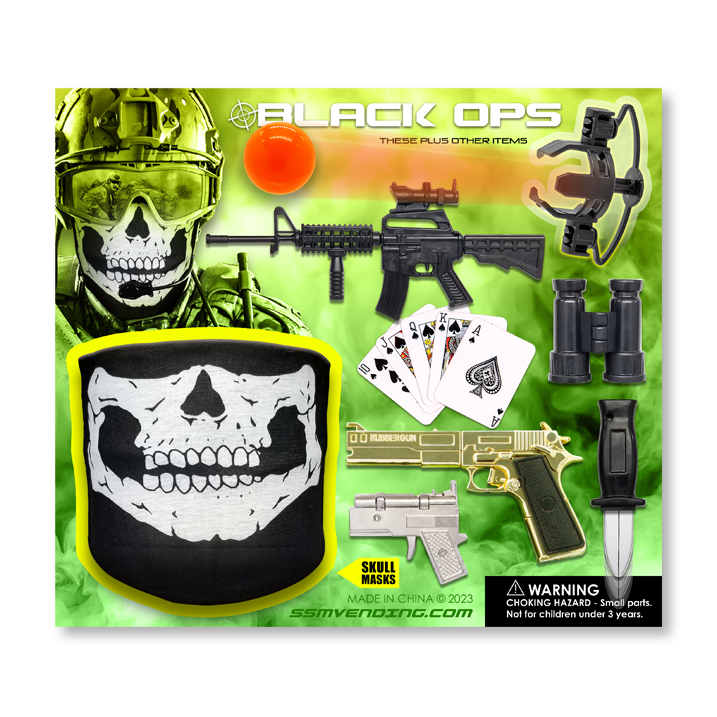 Black Ops Vending Capsules (2 inch) 250 ct
