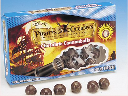 Pirates of the Caribbean Choc Cannonballs