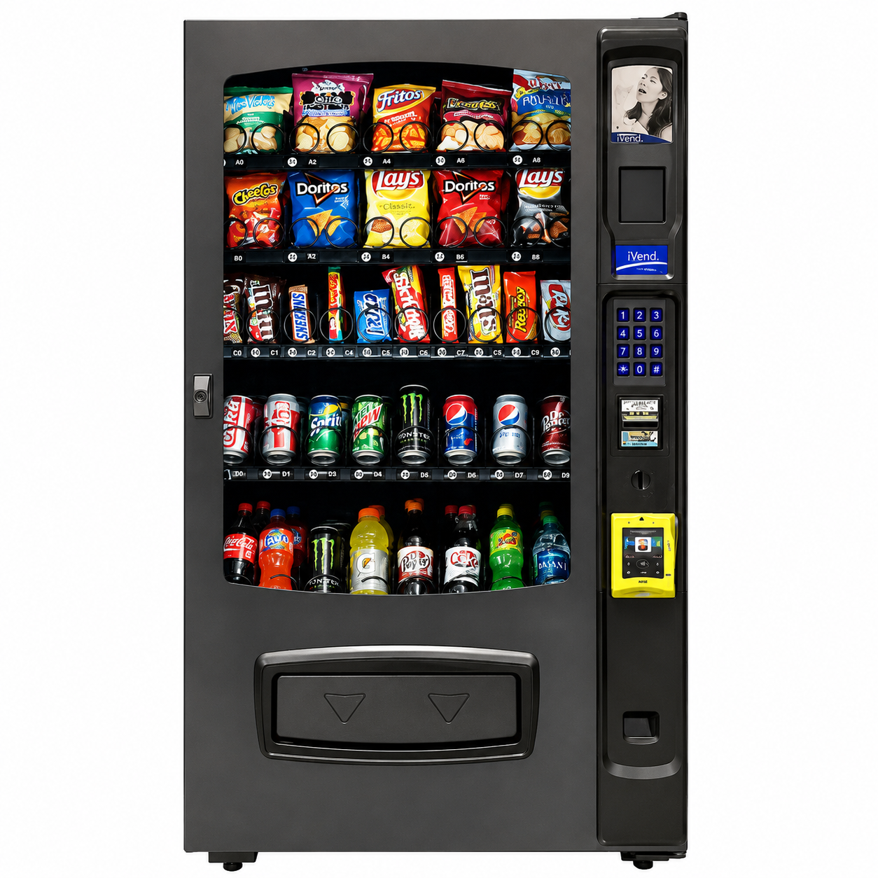 Seaga Envision ENV5C Snack and Soda Vending Machine