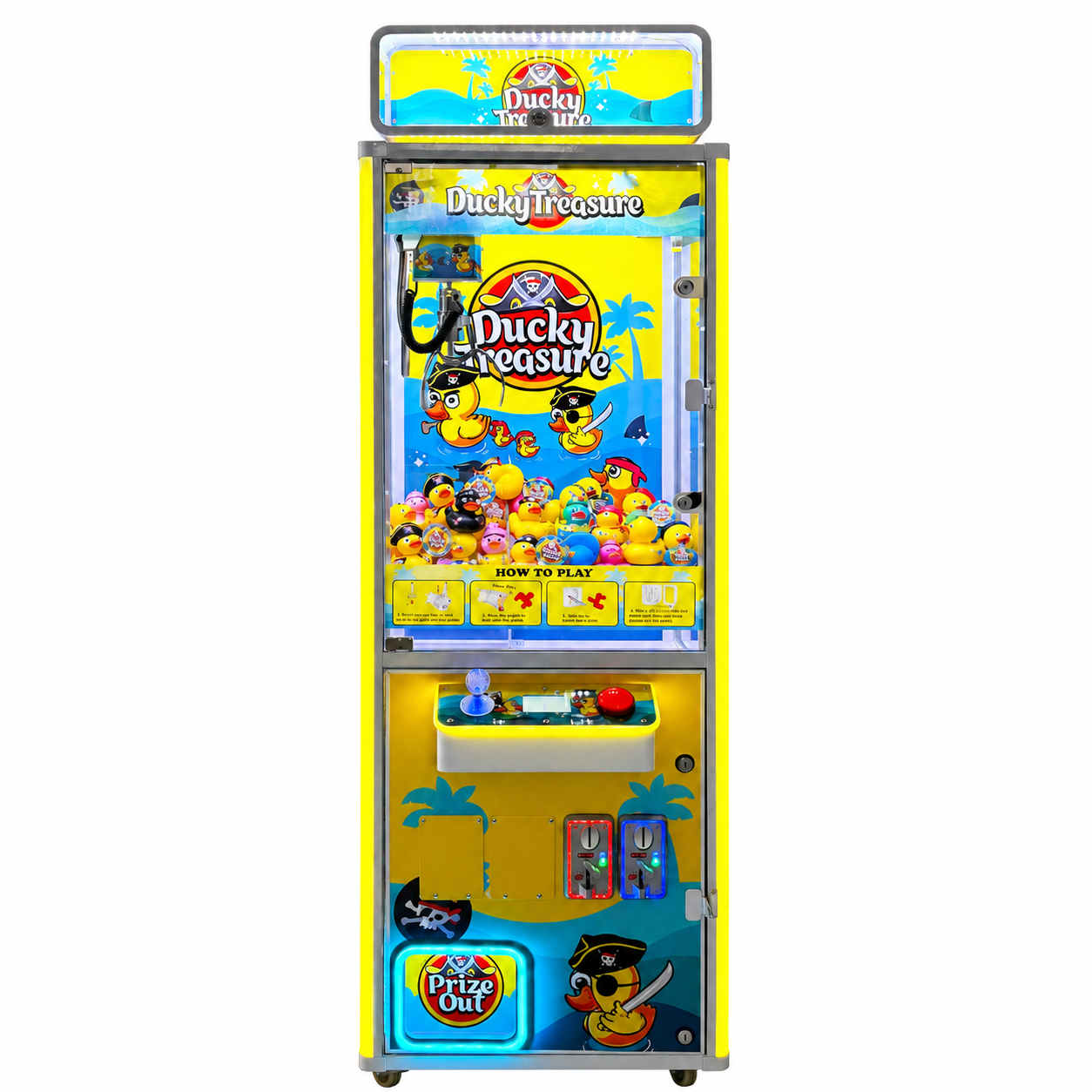 Ducky Mega Treasure Claw Machine (22-inch)