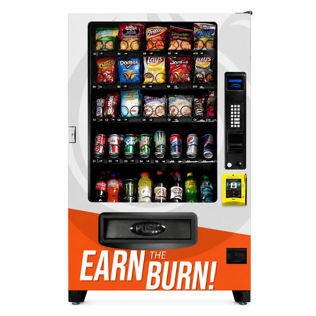 HOTWORX Machine with Touch Mobile Credit Card Reader