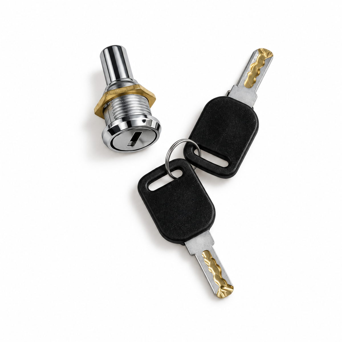 Rhino Lock and Key Replacement for Rhino Super Pro 2 Toy Capsule Vending Machines