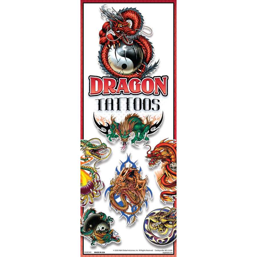 Dragon Vending Tattoos (300 ct)