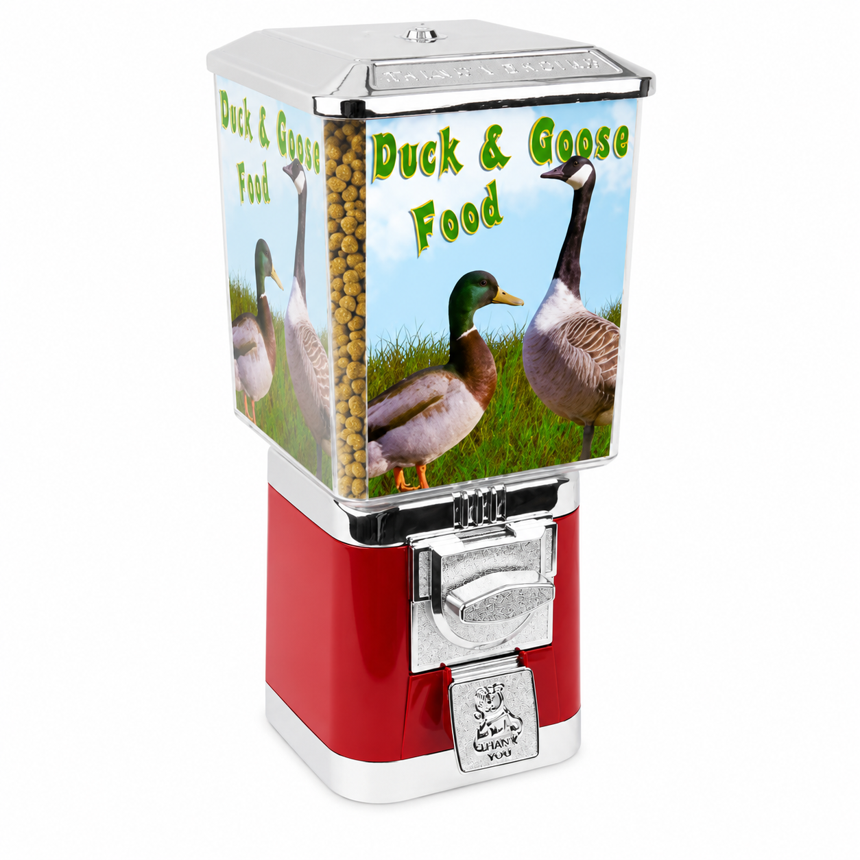 Duck & Goose Food Dispenser