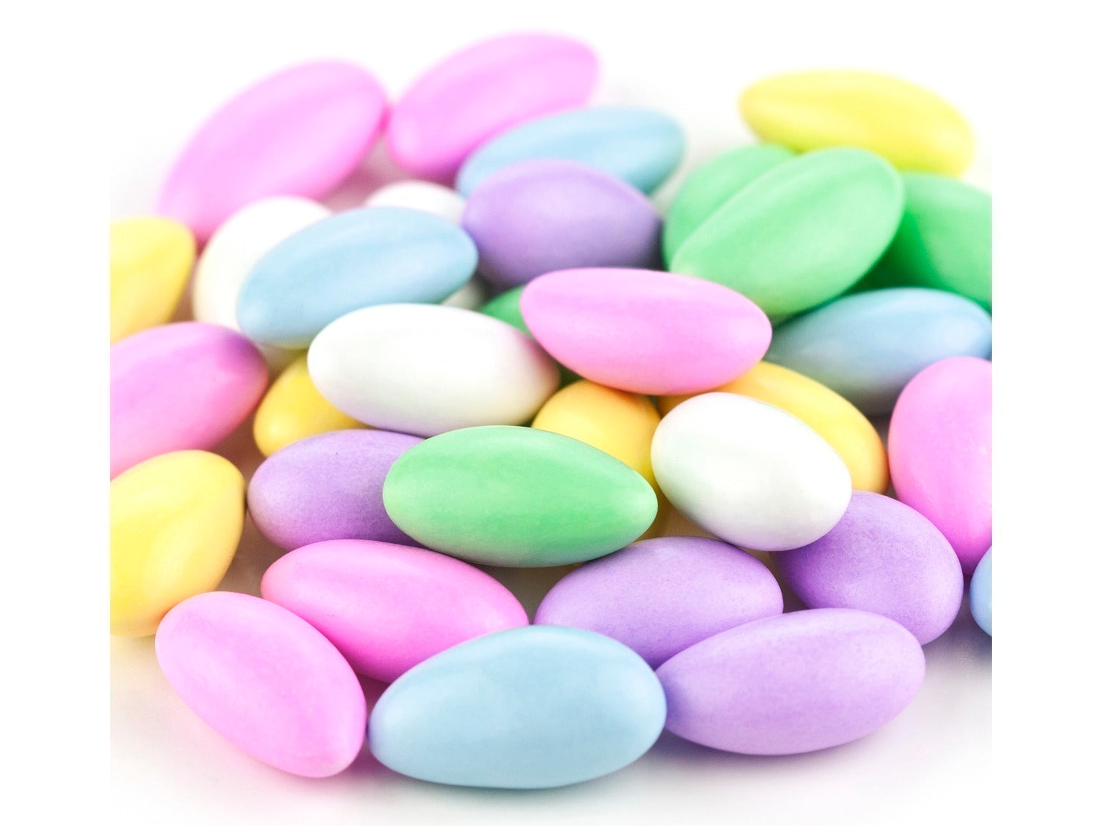 Jordan Almonds Assorted Polished (10 lbs)