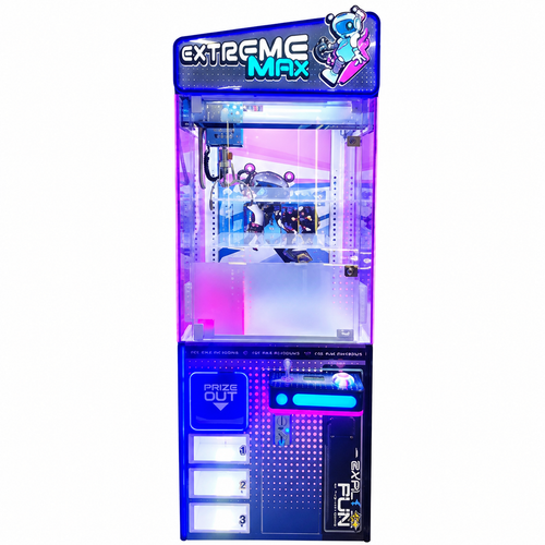 Extreme MAX with Locker Box Claw Machine (31-inch)