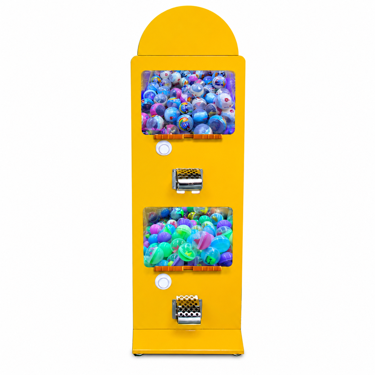 Electronic Sticker/Tattoo and Capsule Vending Machine (Yellow)