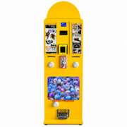 Electronic Sticker/Tattoo and Capsule Vending Machine (Yellow)