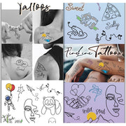 Fine Line #2 Temporary Vending Tattoos (300 ct)
