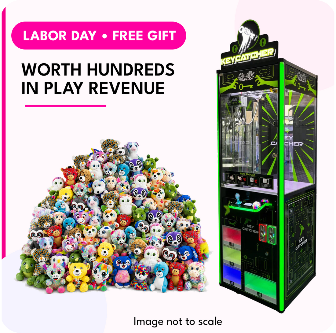 Free Plush Mix with 23-60" Machines