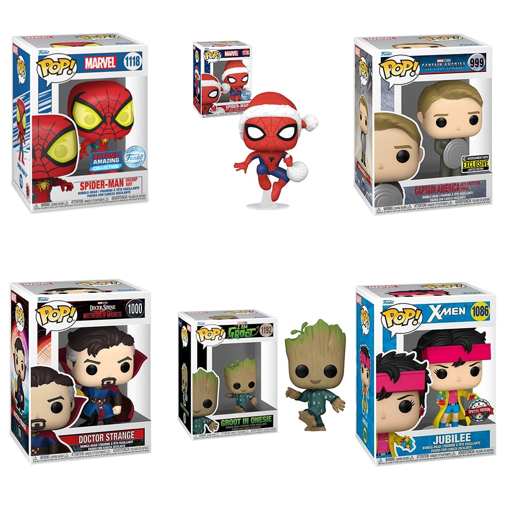 Funko Marvel Collection POP! Vinyl Figures (6 count)