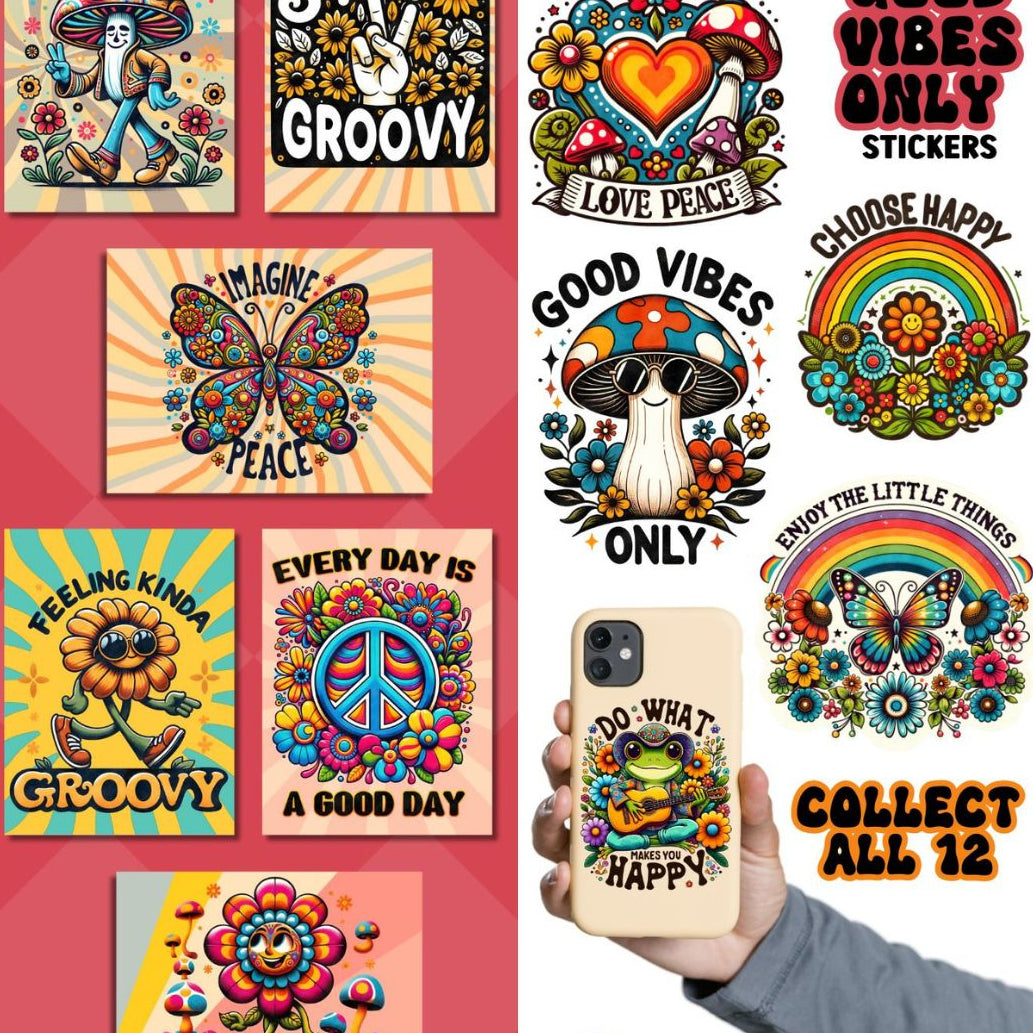 Good Vibes #2 Stickers (300 ct)
