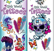 Girl's World #8 Temporary Vending Tattoos (300 ct)