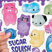 Glittery Sugar Sticky Squishies Vending Capsules (2 inch) 250 ct