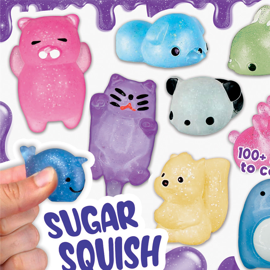 Glittery Sugar Sticky Squishies Vending Capsules (2 inch) 250 ct