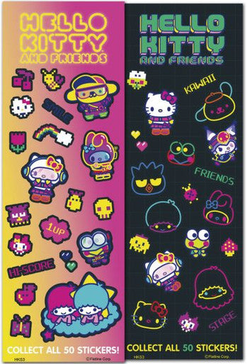 Hello Kitty Arcade Vending Stickers (300 ct)