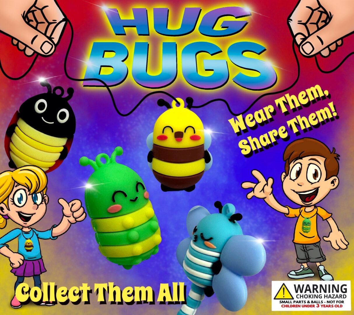 Hug Bugs Vending Capsules (2 inch) 250 ct