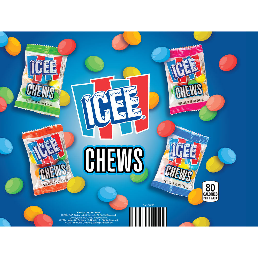 ICEE Chews Vending Capsules (2 inch) 200 ct
