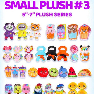 50-Count Assorted Small Plush Mix Series #3