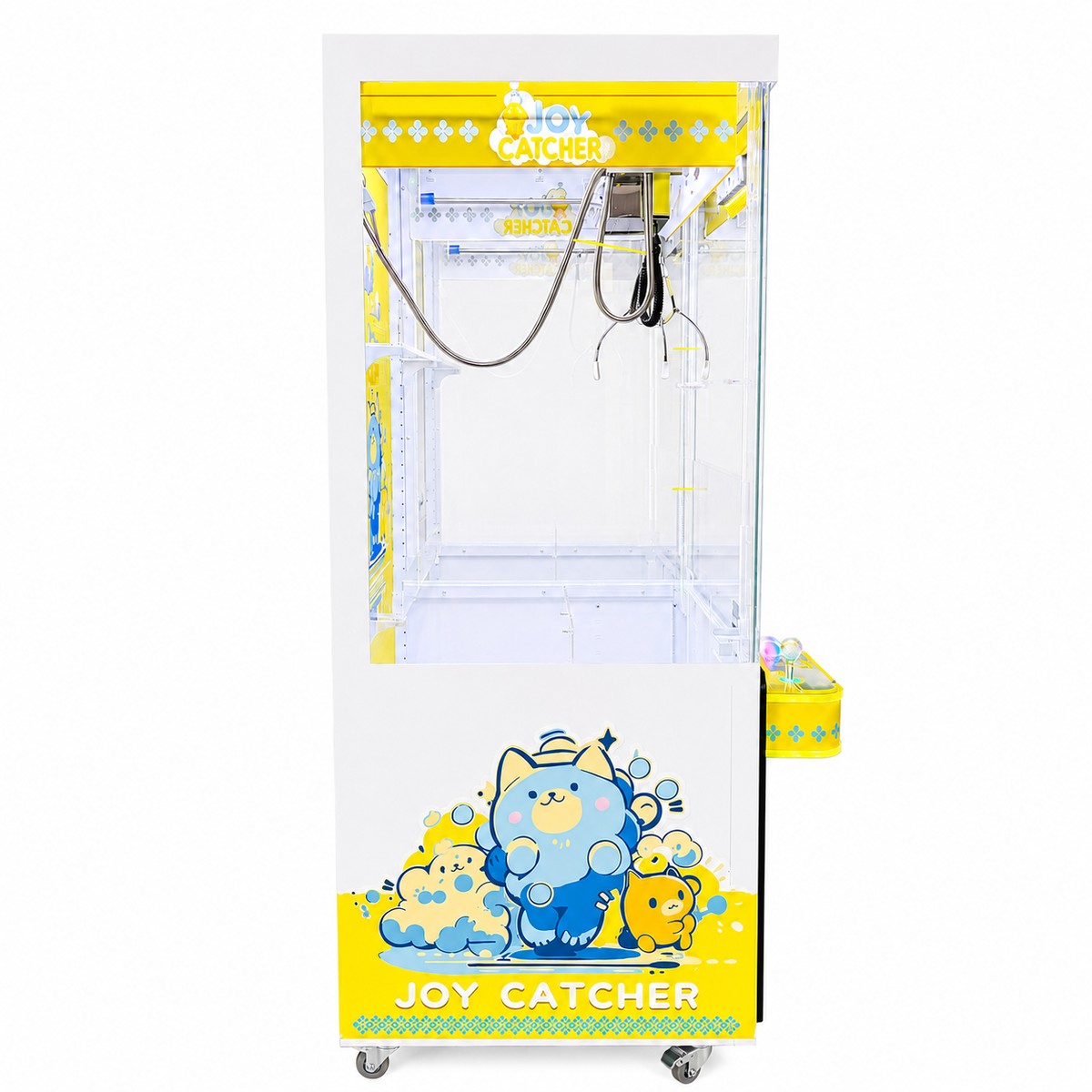 Yellow Joy Catcher 31-inch Claw Machine