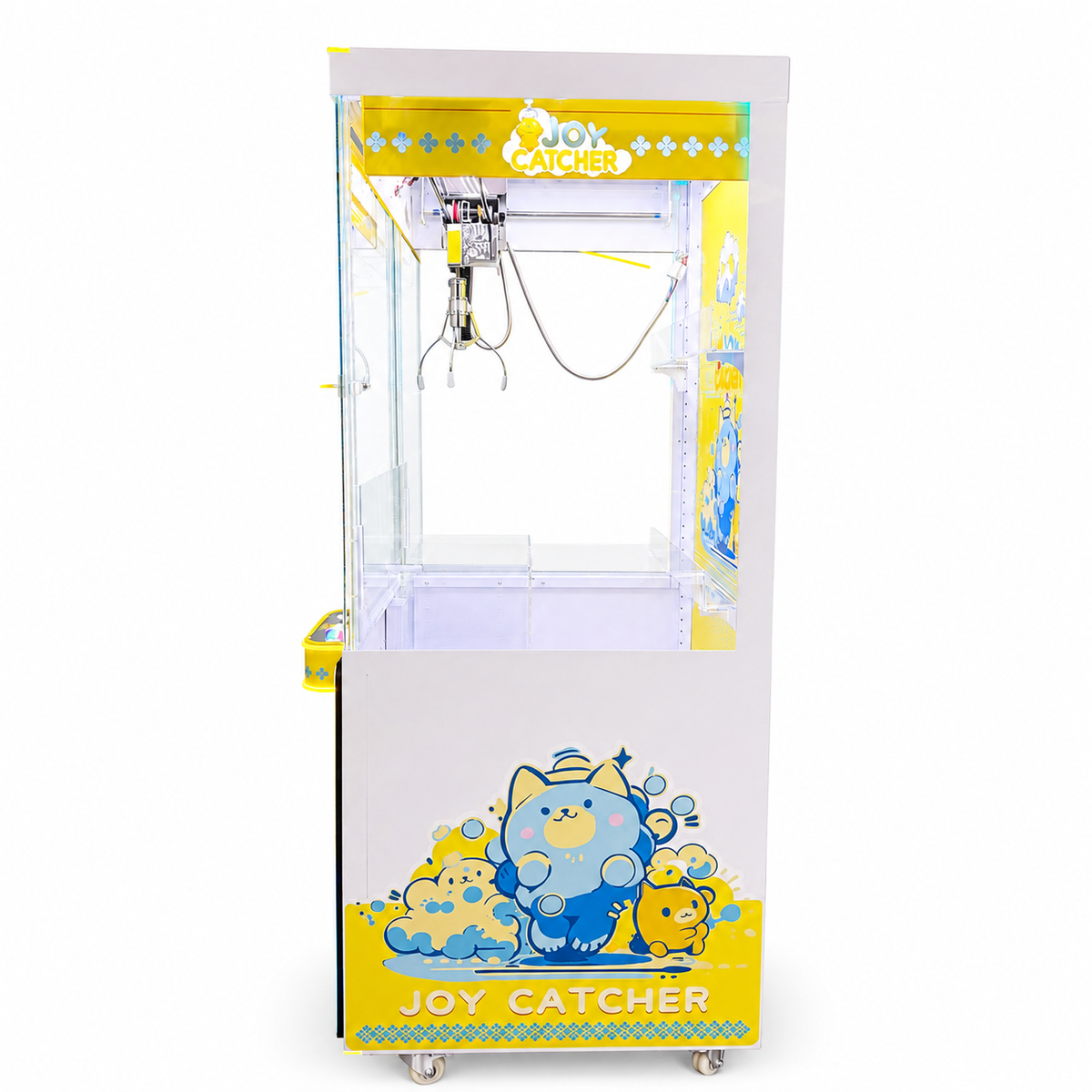 Yellow Joy Catcher 31-inch Claw Machine