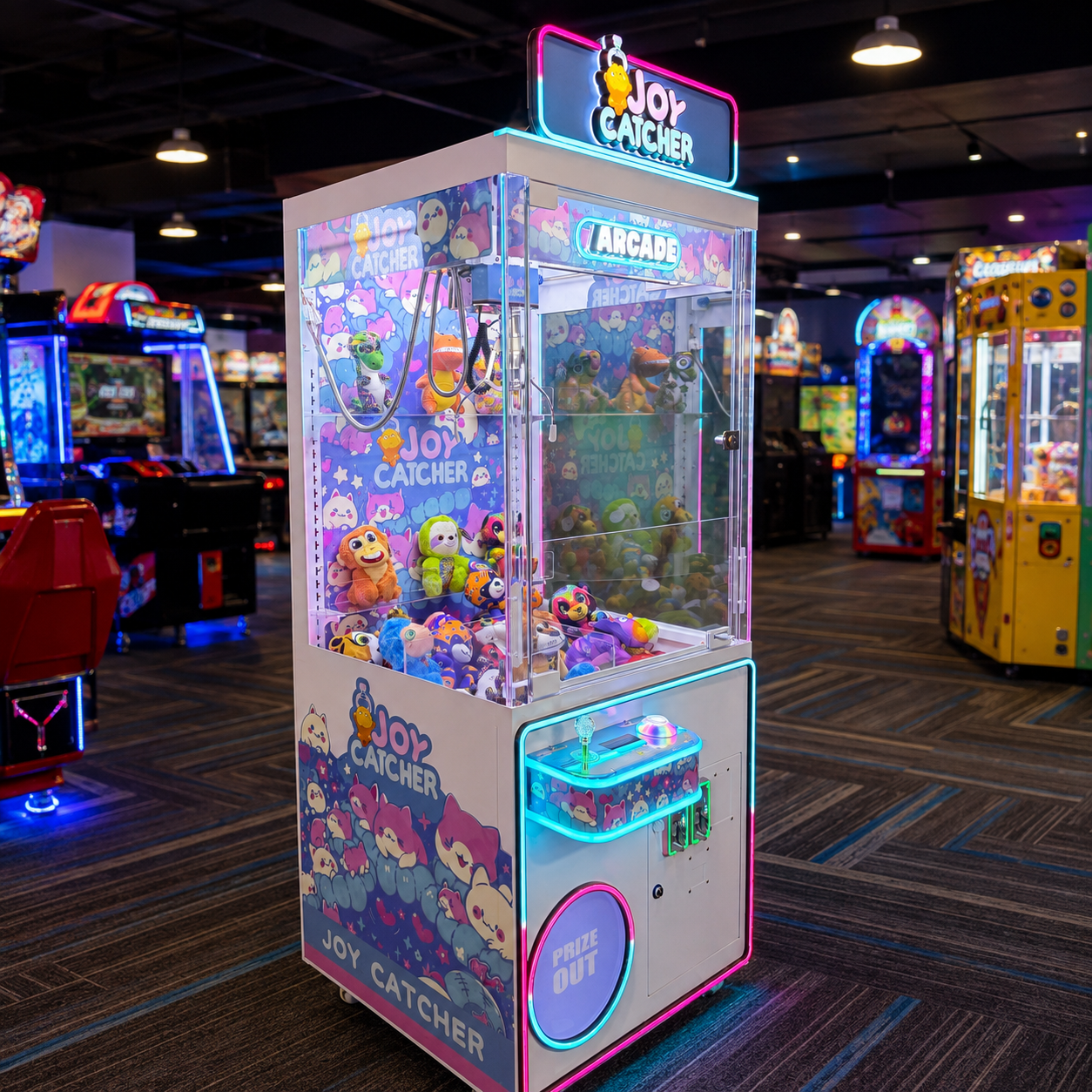 Blue Joy Catcher 31-inch Claw Machine
