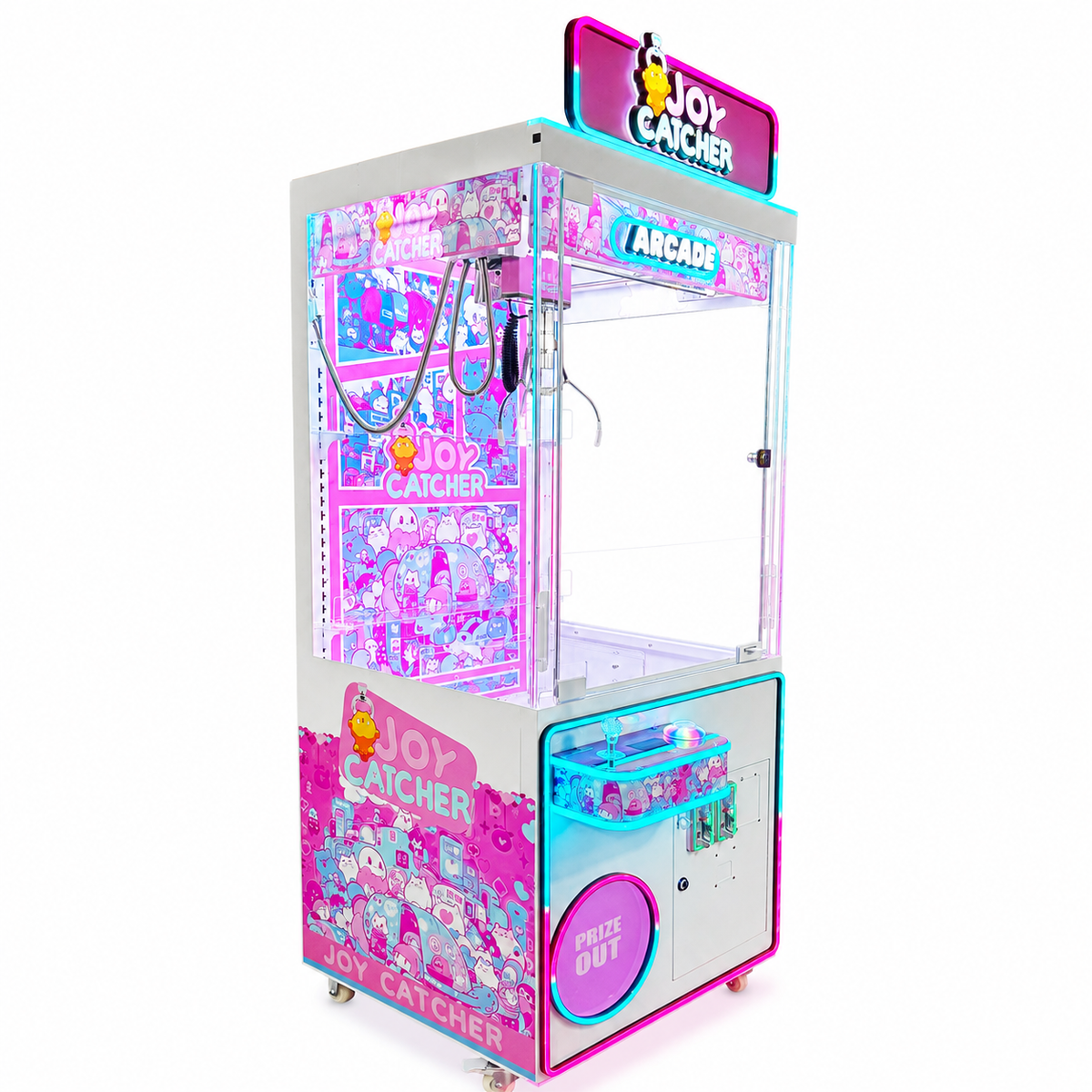 Pink Joy Catcher 31-inch Claw Machine