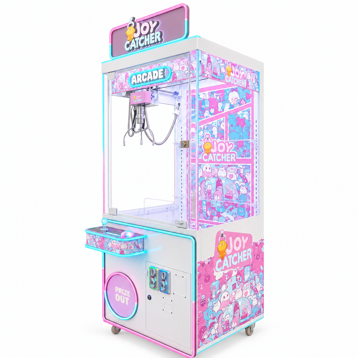 Pink Joy Catcher 31-inch Claw Machine