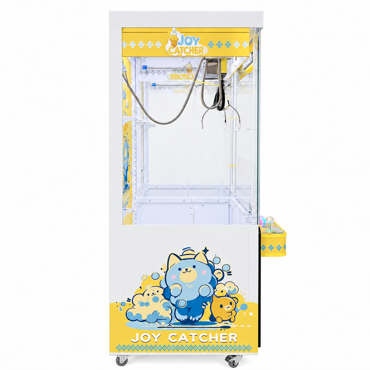 Yellow Joy Catcher 31-inch Claw Machine