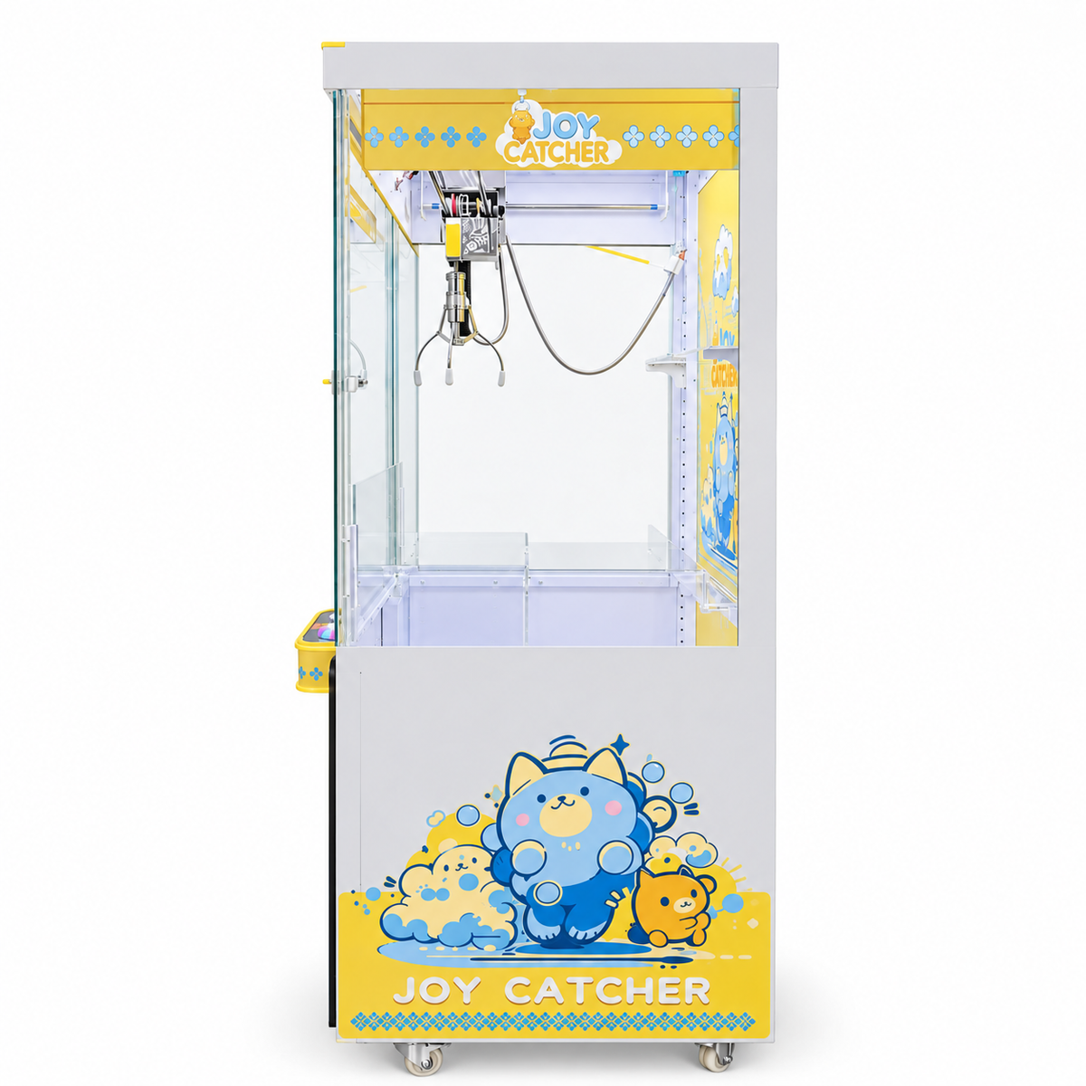 Yellow Joy Catcher 31-inch Claw Machine