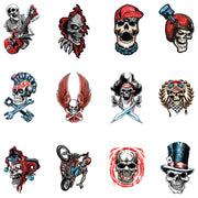 Boneyard Skull Temporary Tattoos (300 ct)