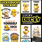 Lucky Ducky Stickers (300 ct)