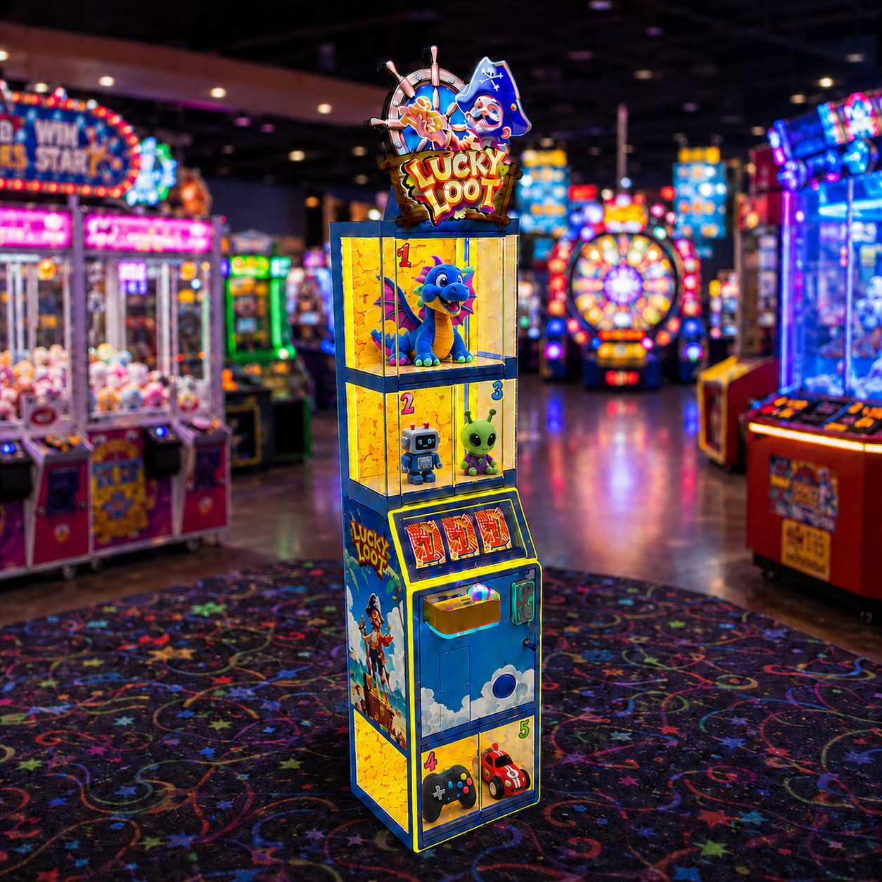 Lucky Loot Arcade Game (16-inch)
