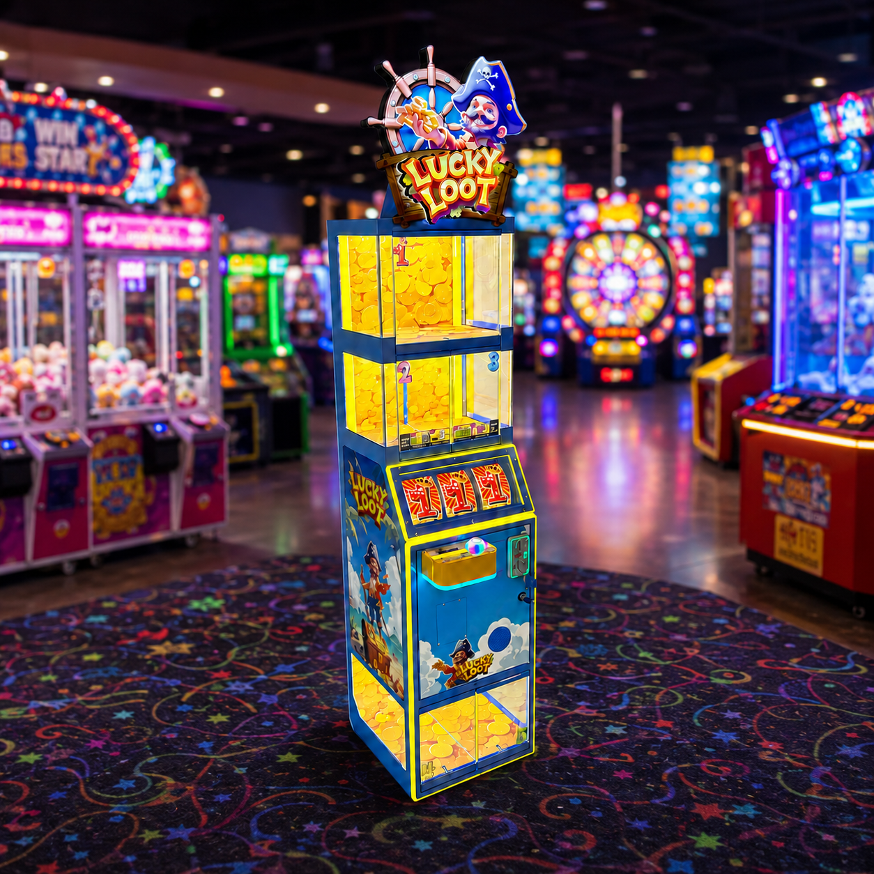 Lucky Loot Arcade Game (16-inch)