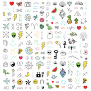 Mini Temporary Vending Tattoos (300 ct)