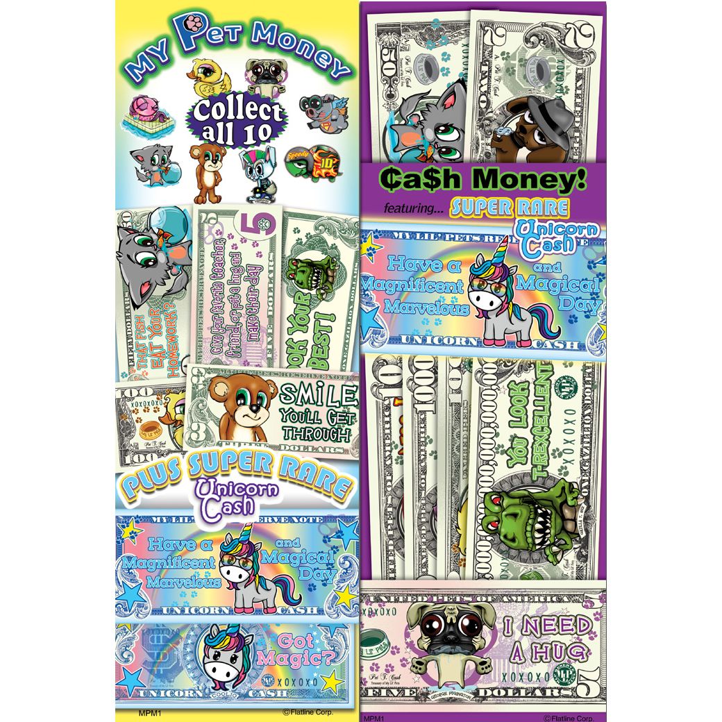 My Pet Money Paper Bills (300 ct)
