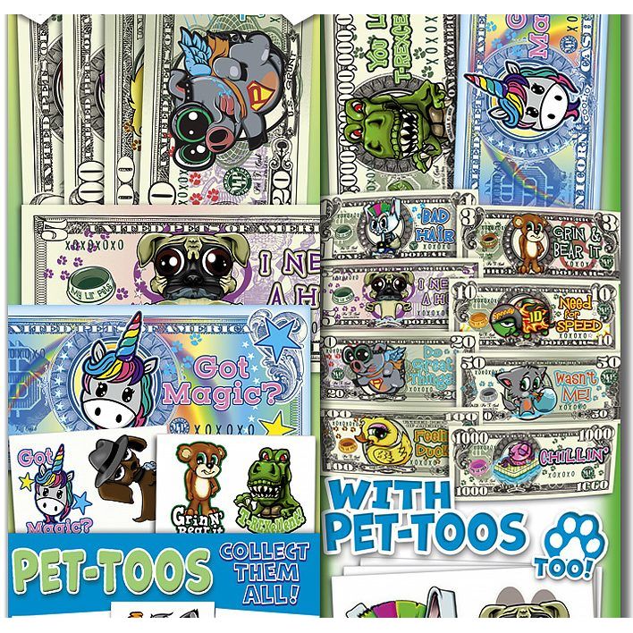 My Pet Money Paper Bills (310 ct)
