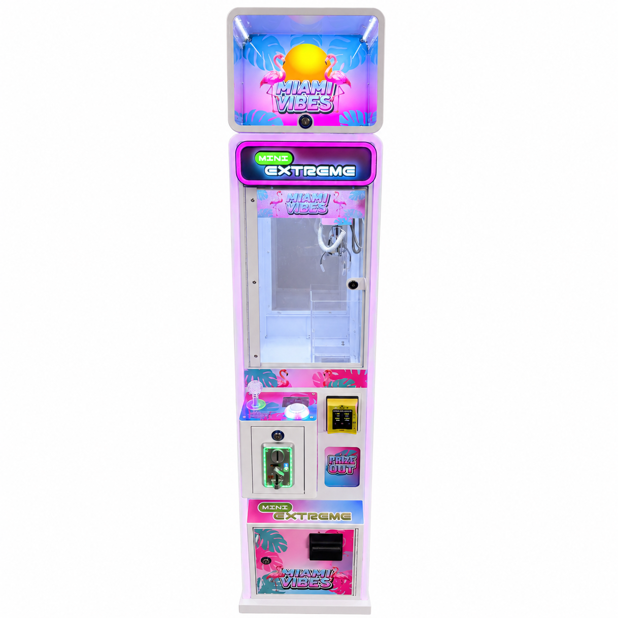Miami Vibe Mini Extreme - Claw Vending Machine