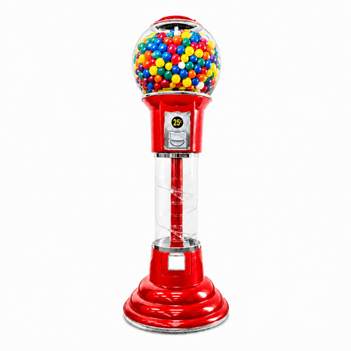 Spin 'N Drop Gumball Machine (Red)