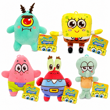 SpongeBob SquarePants Licensed Plush Assortment 6.5 inch (24 count)