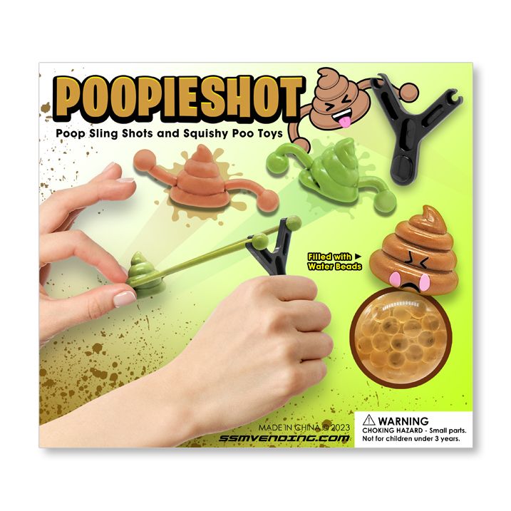 Poopie Shot Vending Capsules (2 inch) 250 ct