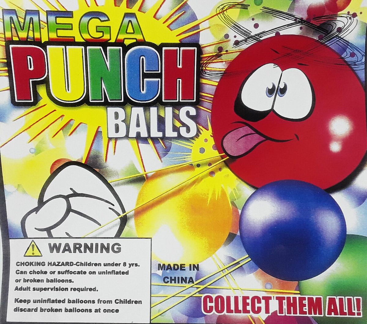 Mega Punch Balls Vending Capsules (2 inch) 250 ct