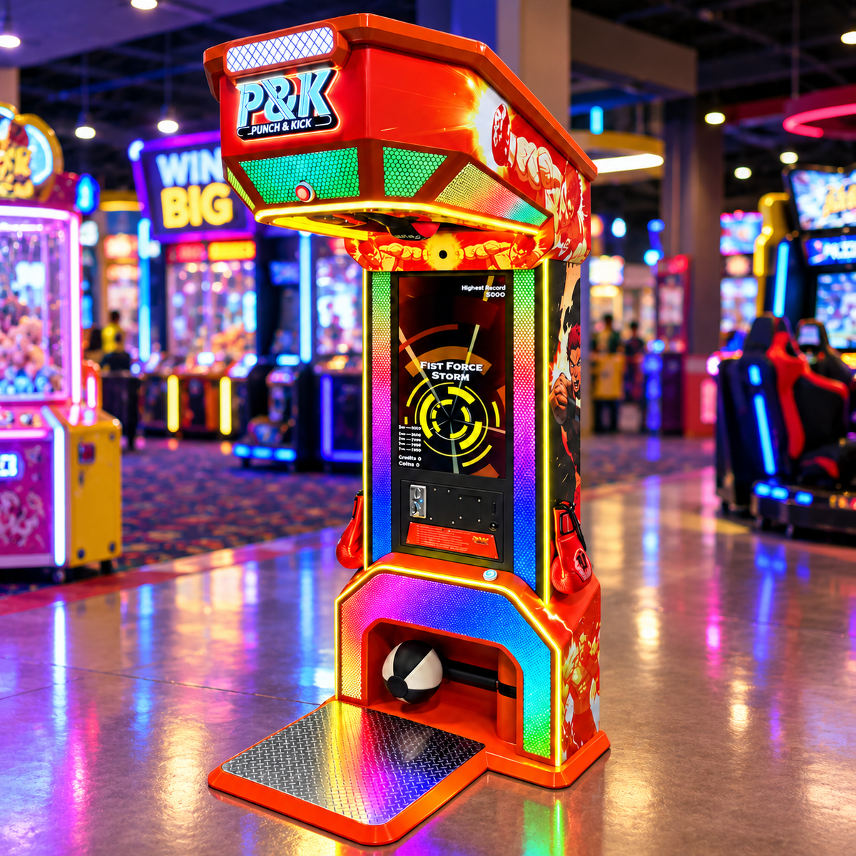 Punch & Kick Arcade Game