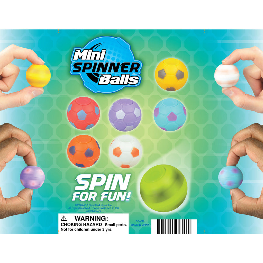 Fidget Soccer Self Vending Balls (1 inch) 100 ct