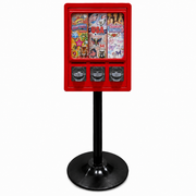 Rhino 3 Column Sticker Tattoo Machine (Red)