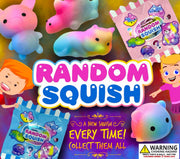 Random Squish Vending Capsules (2 inch) 250 ct