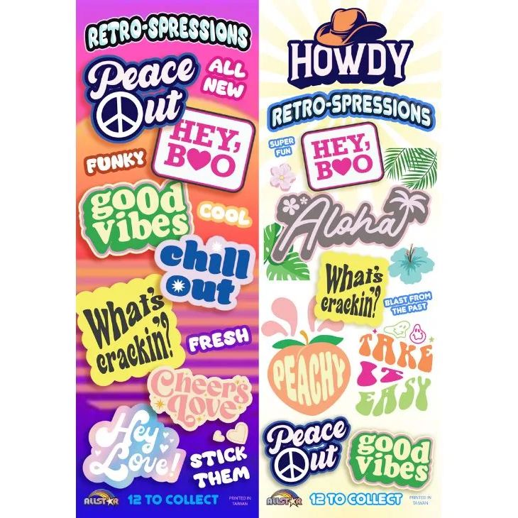 RetroSpressions Vending Stickers (300 ct)