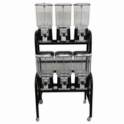 6 Machine Vending Rack - Rhino Supreme (Black)